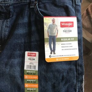 Men’s Wrangler Five Star Premium Jeans. NWT